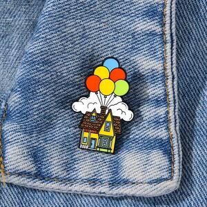 Movie UP The Balloon House Enamel Pins 443-5